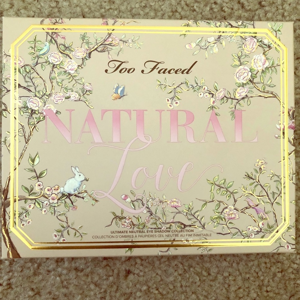 💕SOLD💕Too faced Natural Love Palette